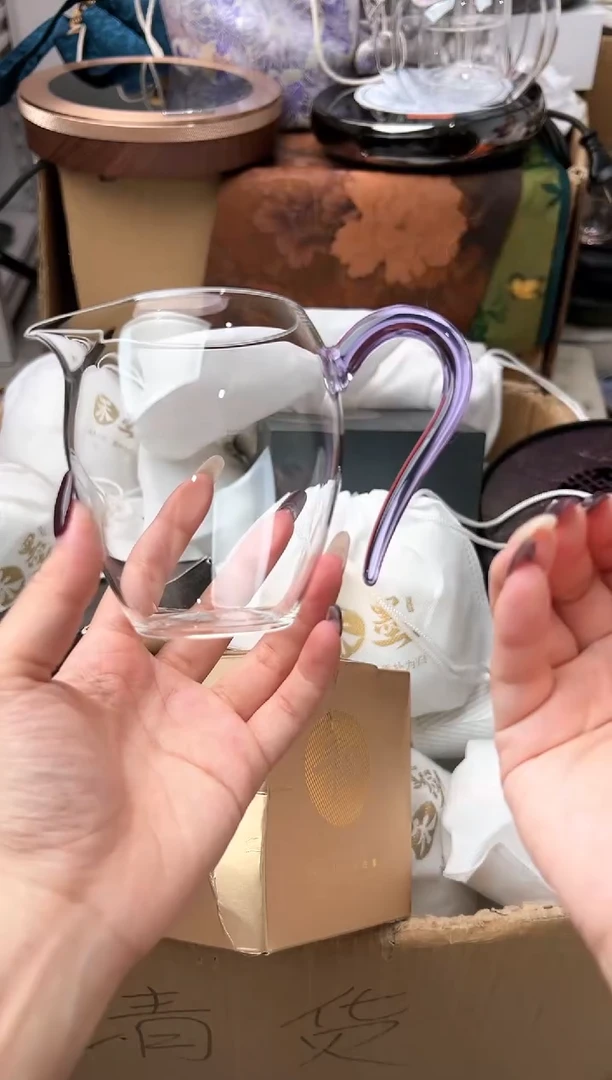 禾墨清雅茶海浅紫色