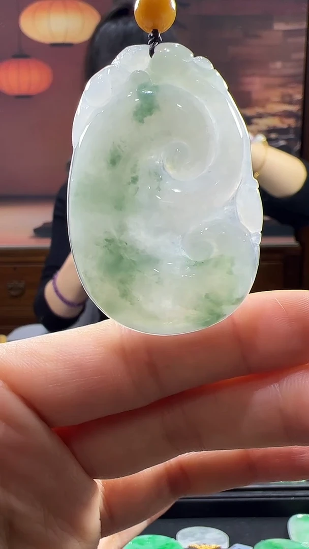 未镶嵌挂件翡翠如意