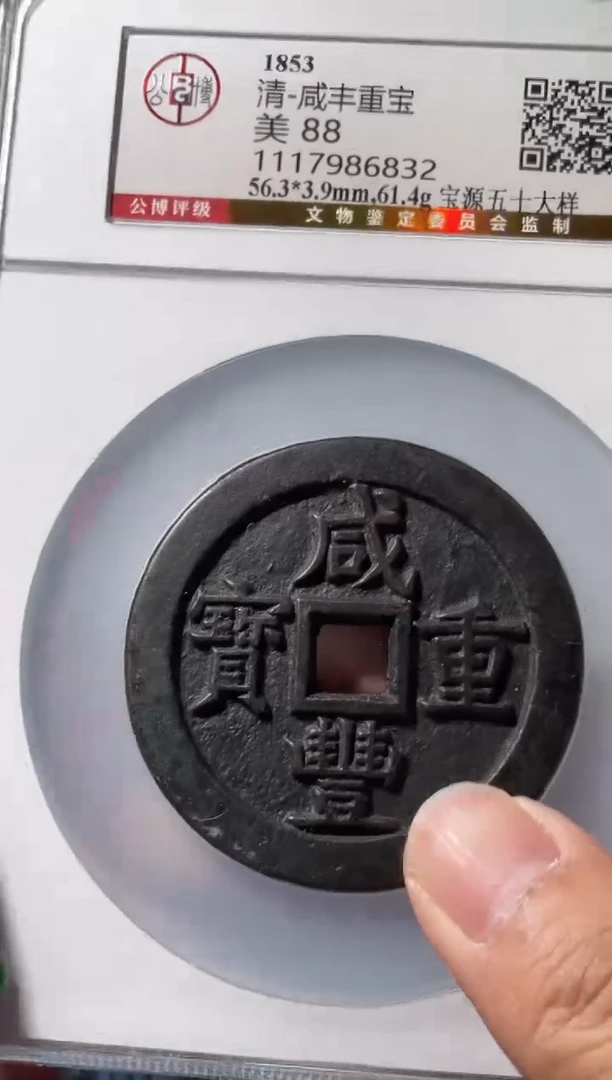 铜杜*咸丰宝源五十大样88