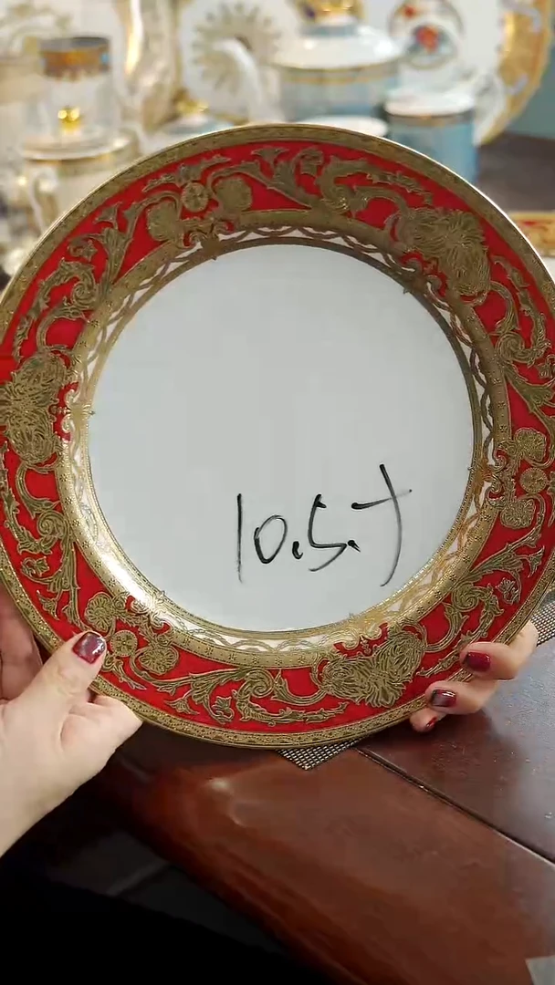 瓷片10.5英寸平盘 福利价