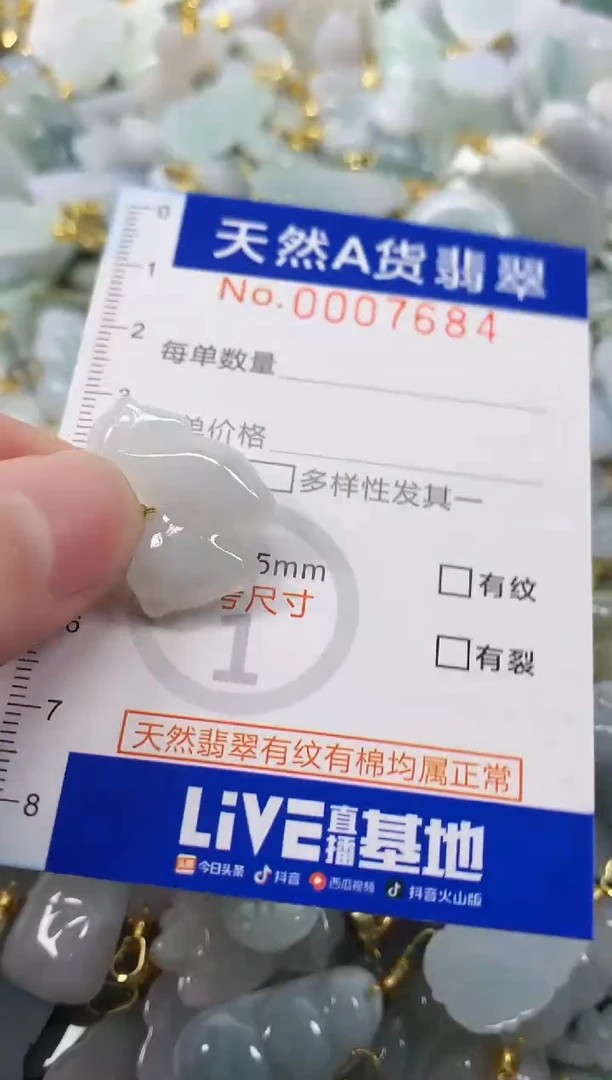 颈饰未镶嵌翡翠天然A货翡翠