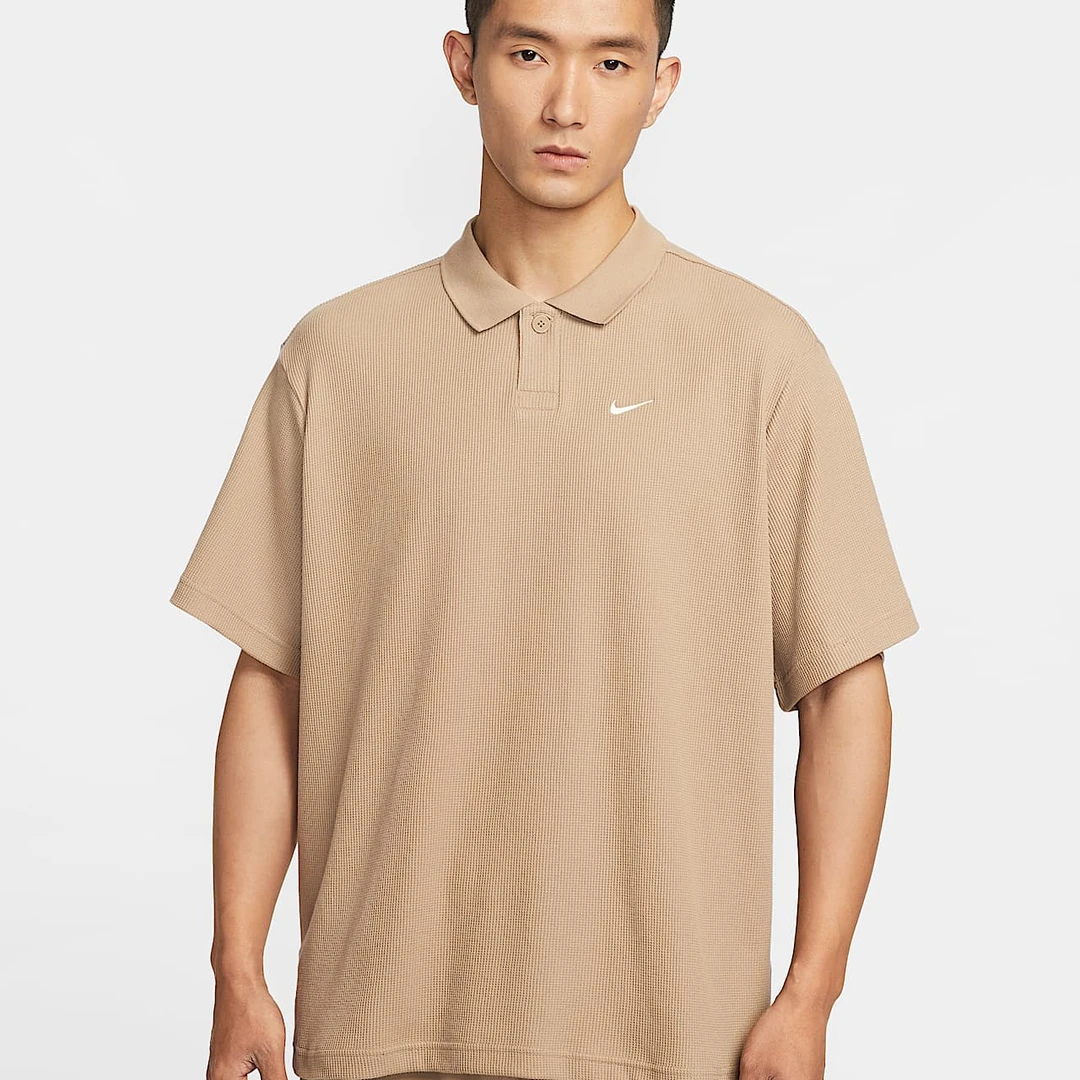 【欧若风】Nike Club 男子 Oversize 风翻领T恤 IF0377-247