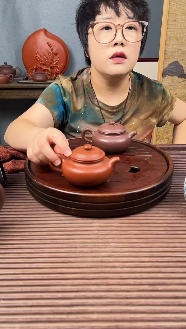 茶壶紫砂朱泥 仿古