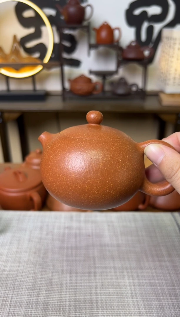 【闪购商品】段泥茶壶独壶黄降坡西施壶180CC