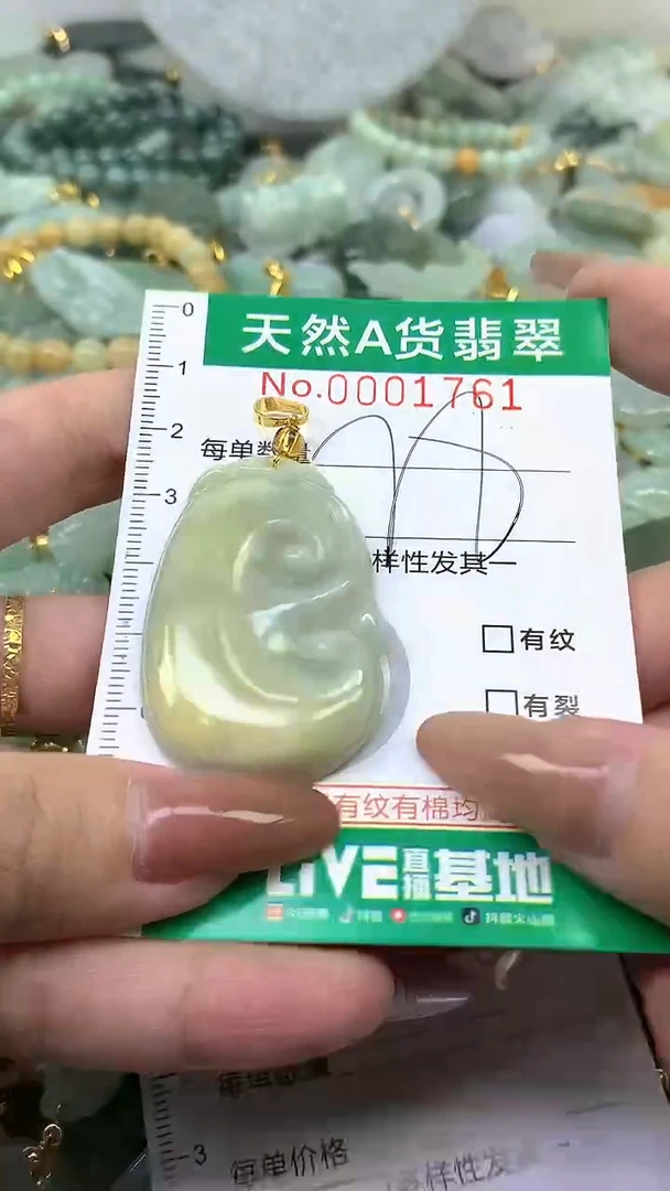 颈饰未镶嵌翡翠未镶嵌纯天然A货翡翠