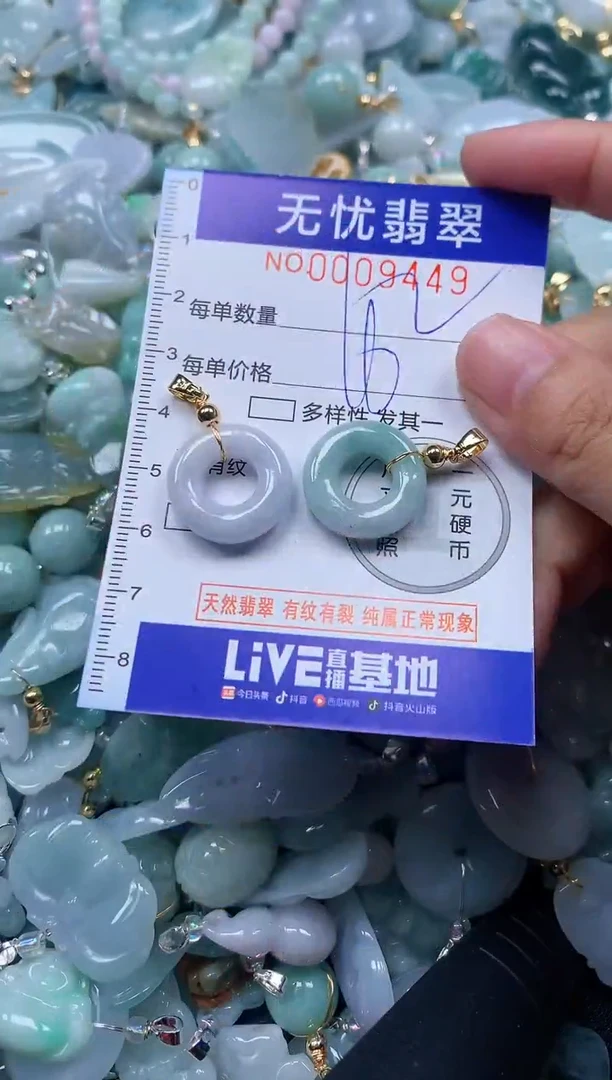 颈饰未镶嵌翡翠9449