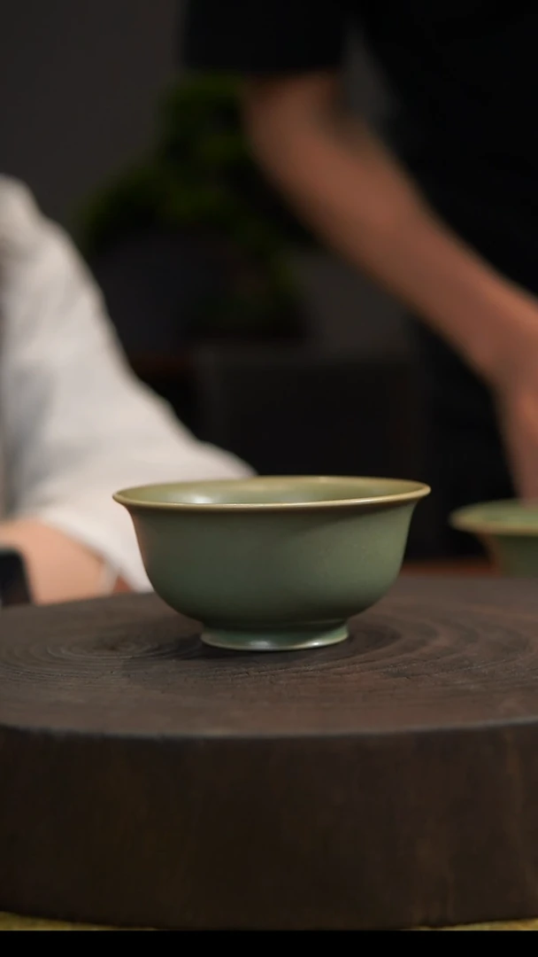 杯子易*寒压手杯 汝州原产地  原矿老釉