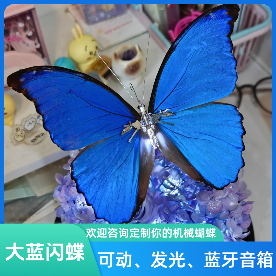 『圣诞礼物』机械蝴蝶成品机械蝴蝶尤同学机械蝴蝶情侣礼物创意定制