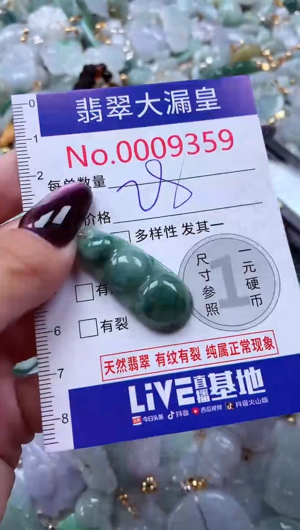 颈饰未镶嵌翡翠9359