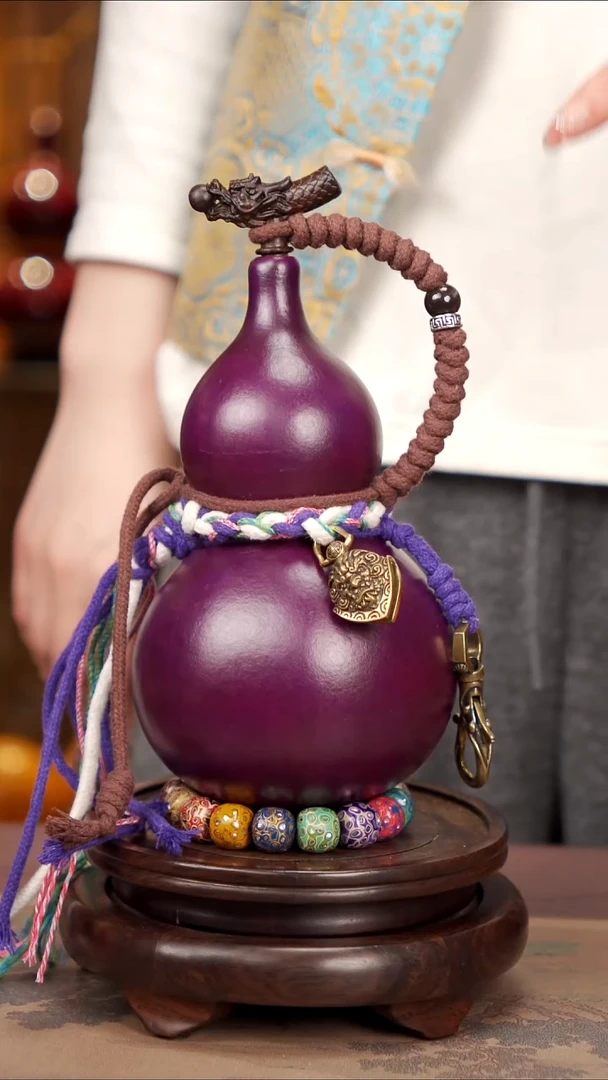 【闪购商品】48易林大漆酒葫芦----158