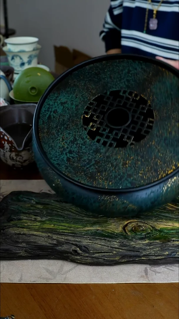 陶茶瓷物语储水茶盘