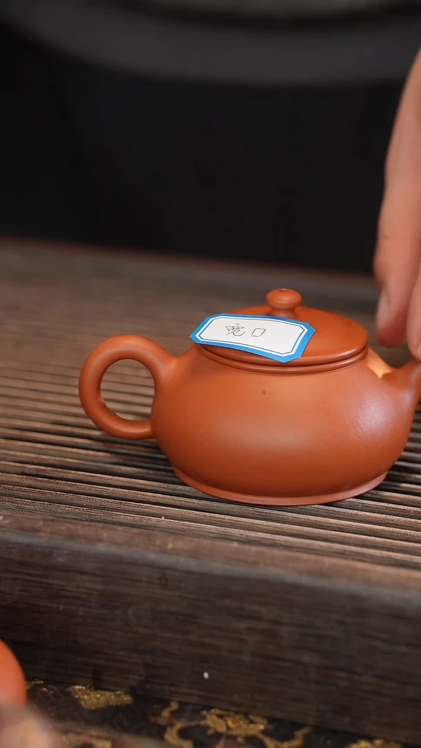 茶壶紫砂全手 大 宽口