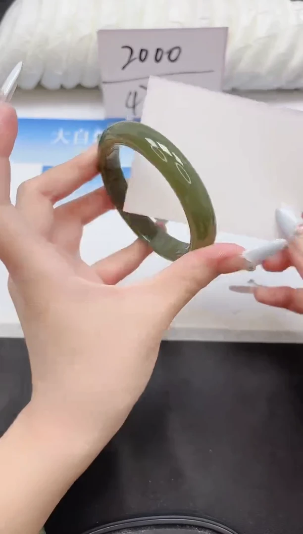 未镶嵌手镯和田玉113-58.6