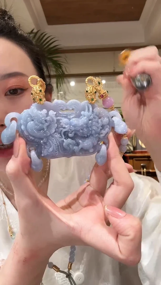 【闪购商品】翡翠颈饰未镶嵌国风