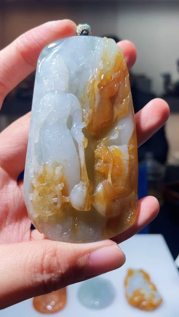 【闪购商品】翡翠颈饰未镶嵌M-@@FXZA0224105