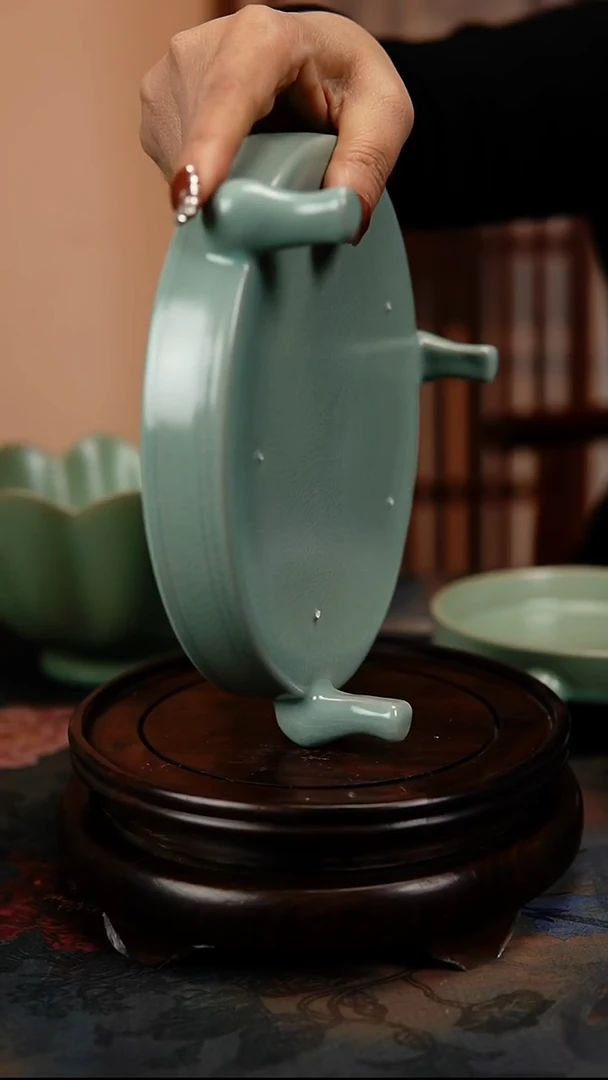 瓷片原产地原矿釉汝瓷