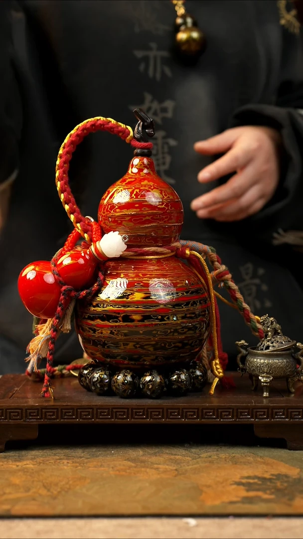 205大漆一物一拍记葫堂出品【不带手串】