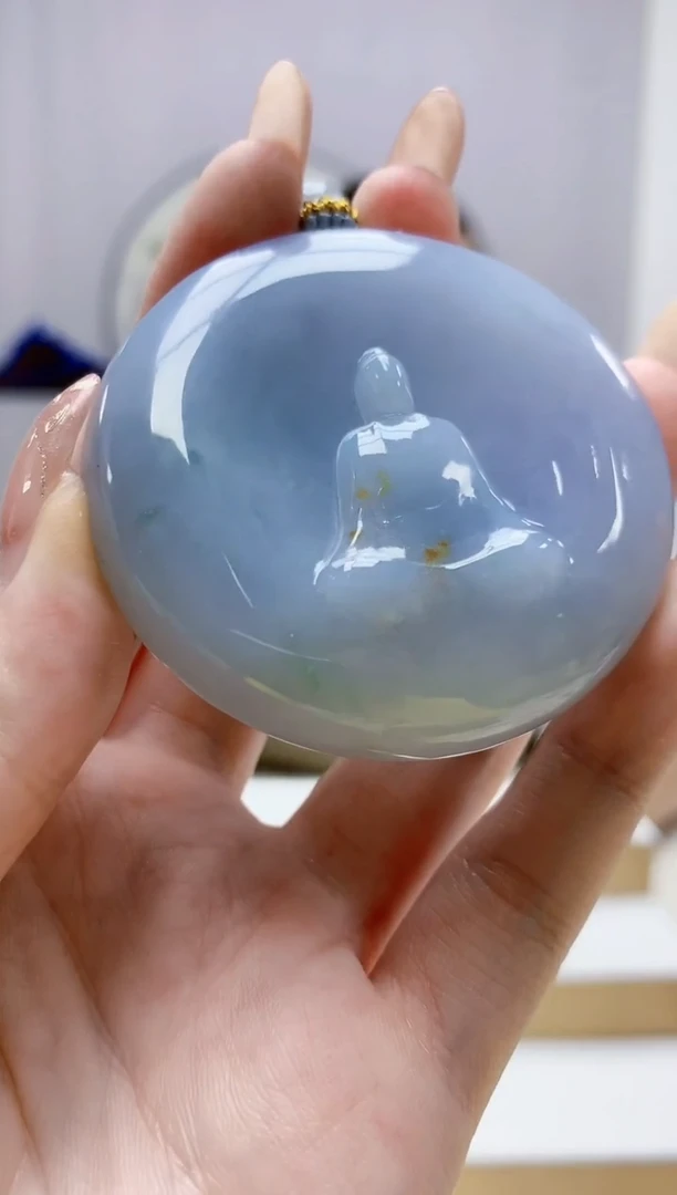 未镶嵌定制翡翠5167jw-毛货挂件74