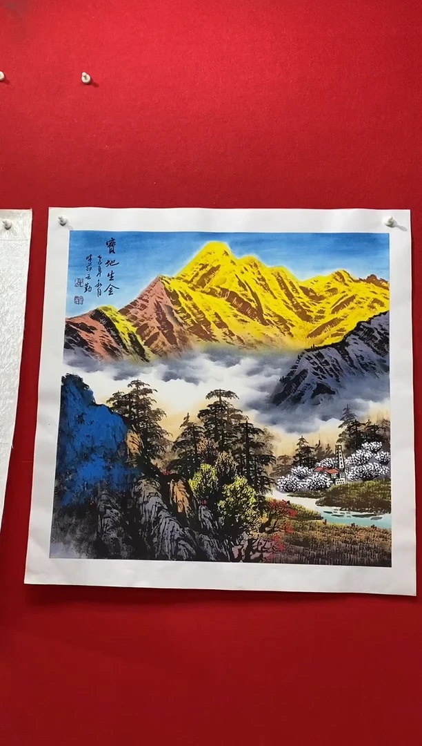 国画国画NYQ杰牛云勤老师作品