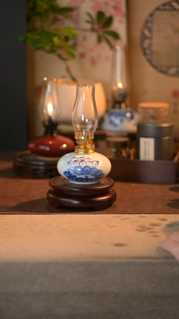 景德镇陶瓷香薰灯摆件