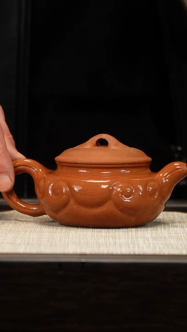 茶壶紫砂仿古如意