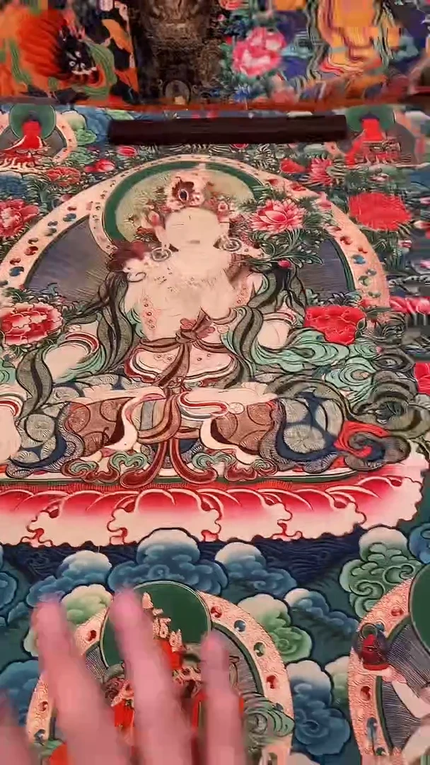 装裱画精美唐卡tk16058