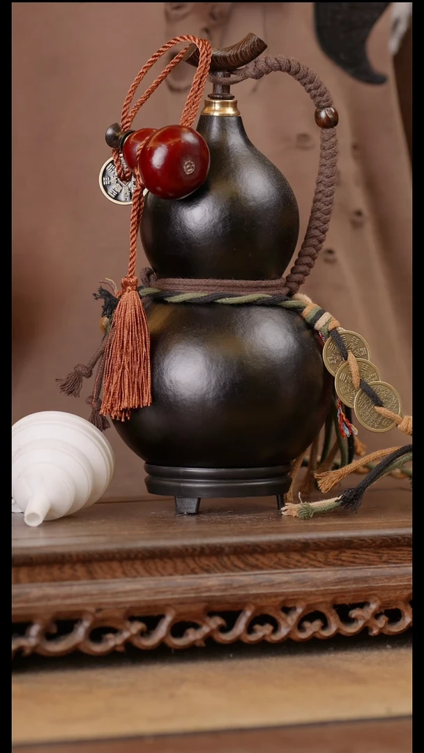 89号精品天然大漆酒葫芦一物一拍~