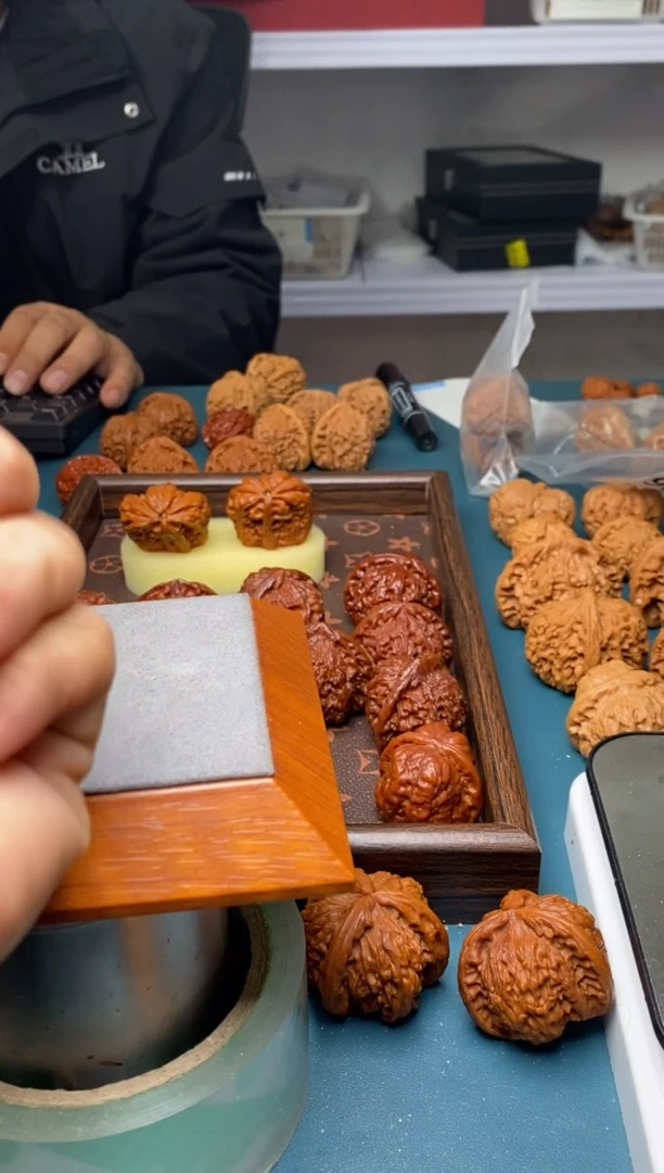 把件文玩核桃用****8南瓜墩a395