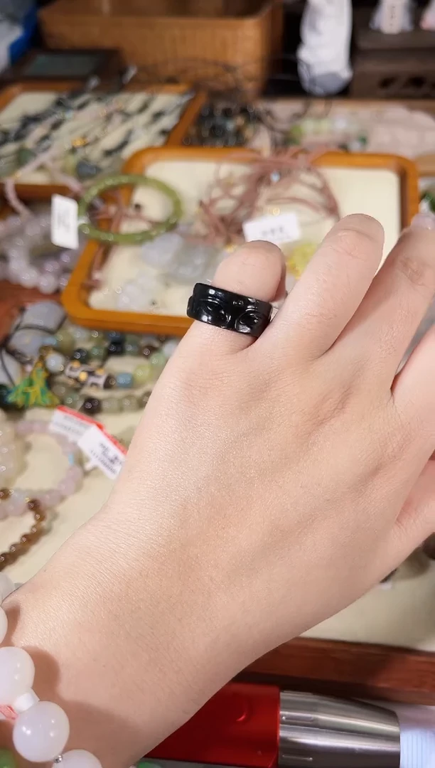 未镶嵌戒指和田玉多样性发货其一孤品默认微瑕