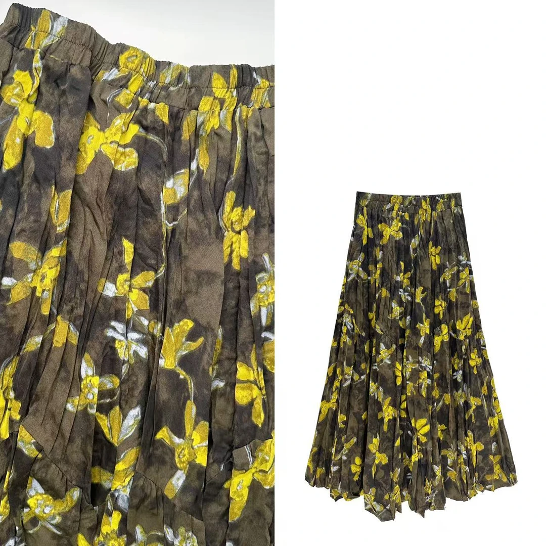 【浪漫满屋】2025春季新款休闲气质甜美半身裙H1670