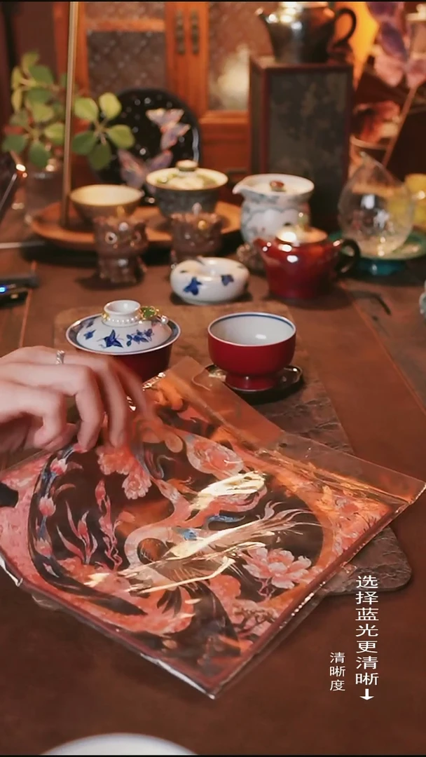 茶器茶器 凤凰茶巾