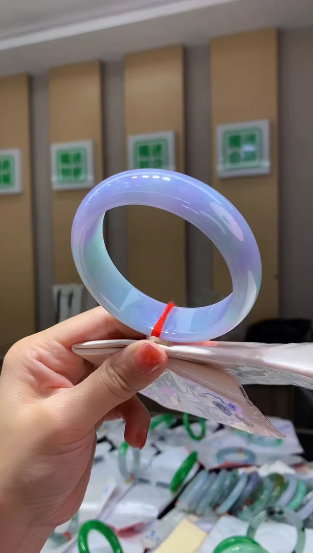 未镶嵌手镯翡翠-Q47 圈口60 全款8万 定金2万