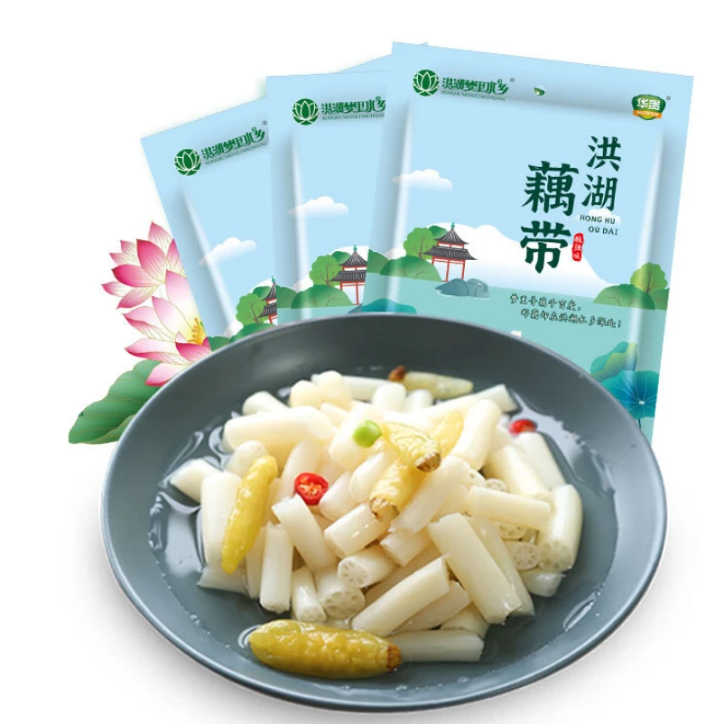 【梦里水乡】泡藕带400g洪湖藕带洪湖农家泡椒藕带酸辣泡小泡椒零食