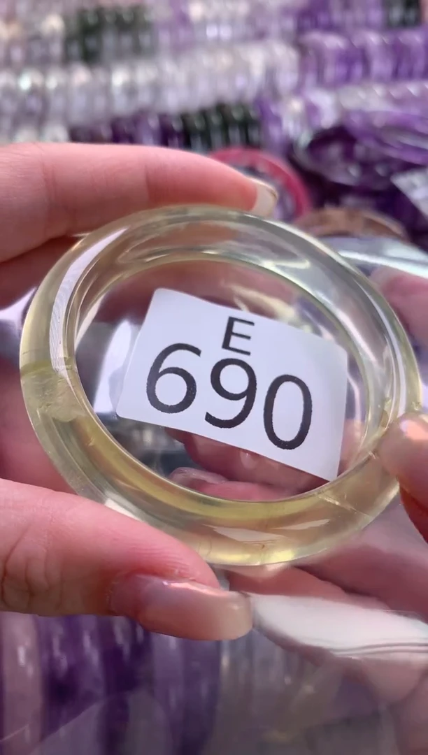 水晶手镯未镶嵌水晶690-52