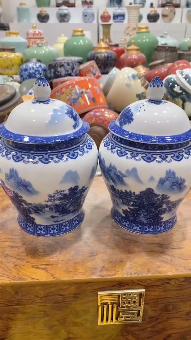 摆件茶叶罐密封罐储存罐