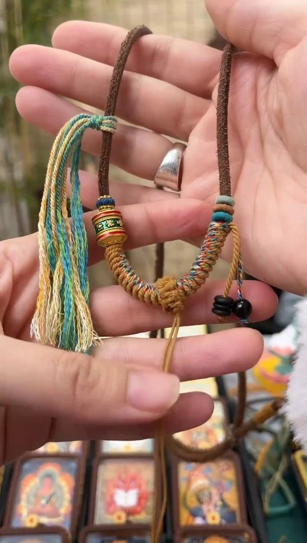 【闪购商品】手链湖蓝皮绳-单绳