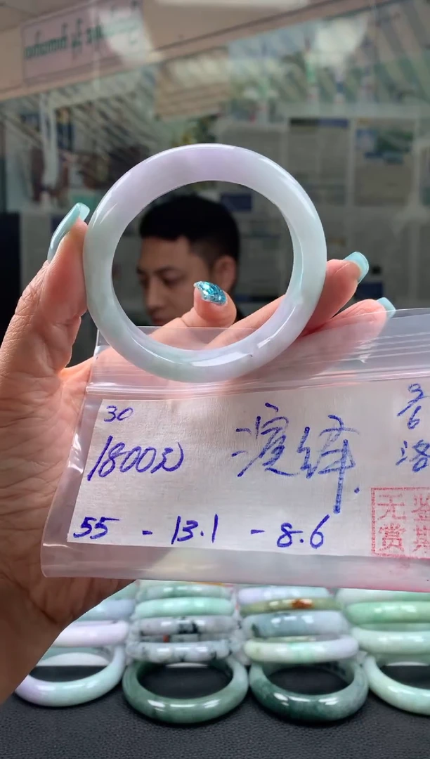 翡翠手镯未镶嵌翡翠手镯 下单联系小耳机#30