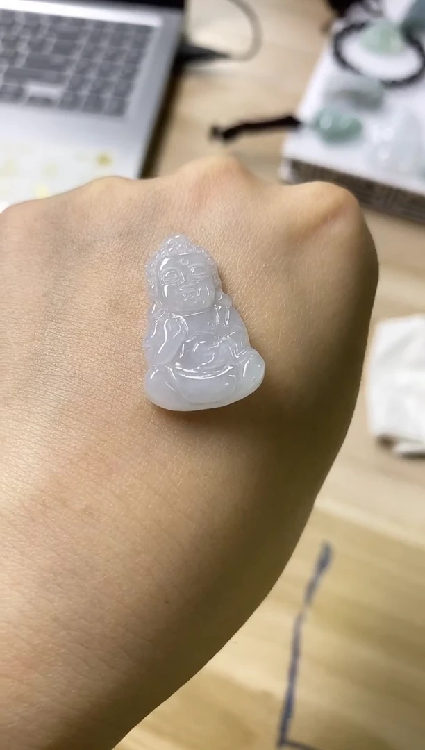 翡翠未镶嵌颈饰11天然缅甸翡翠A货