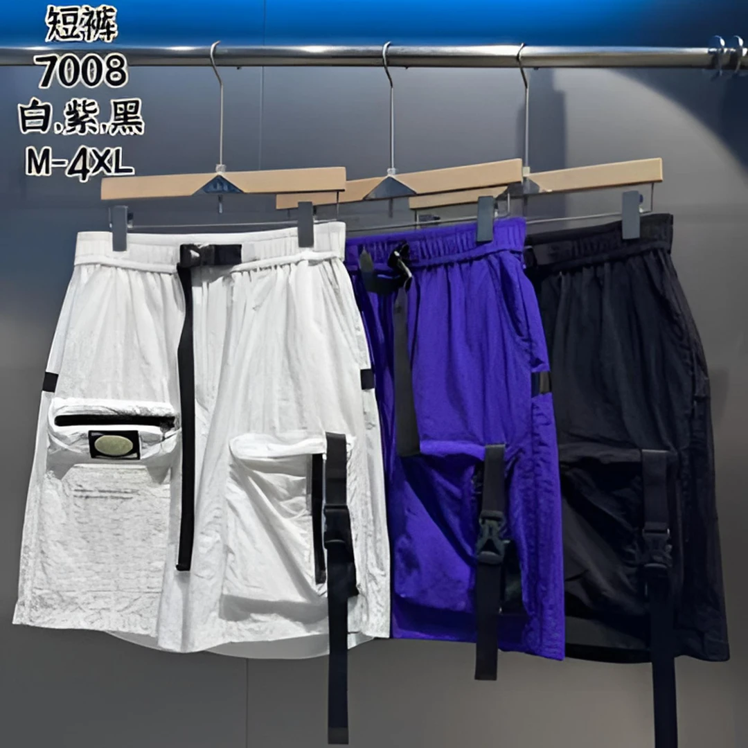 【夏季新款短裤】 广州UUS-潮牌撤柜短裤男女同款--7008