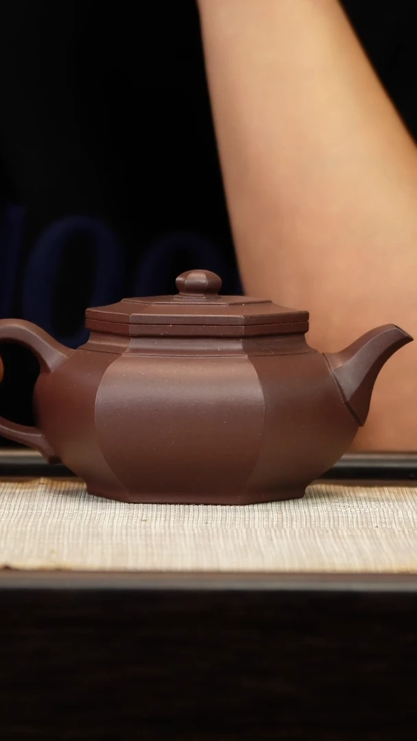 茶壶紫砂全手大彬六方