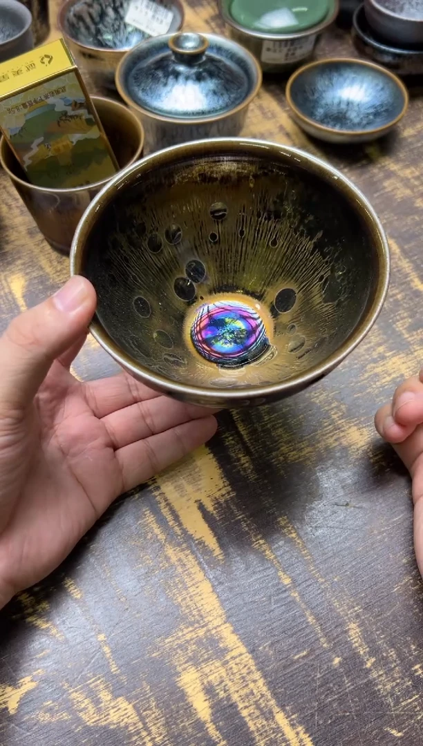 陈珂曜变12.5口 点茶器