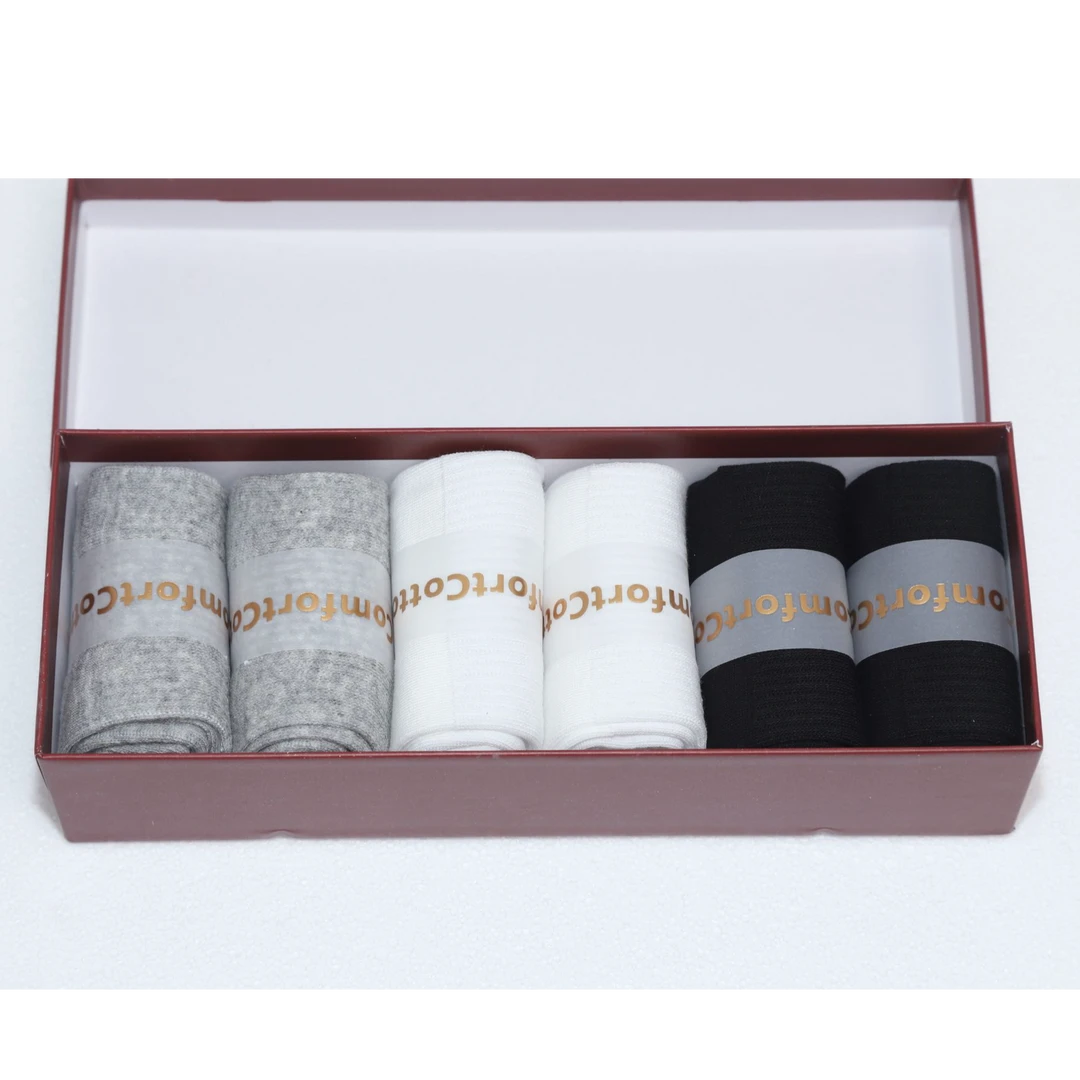 秋冬200针无骨封头中筒袜老钱风不起球不起毛抑菌防臭