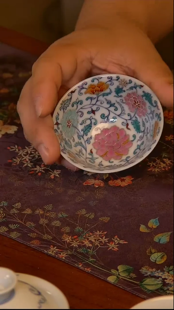 杯手工手绘杯杯很美丽