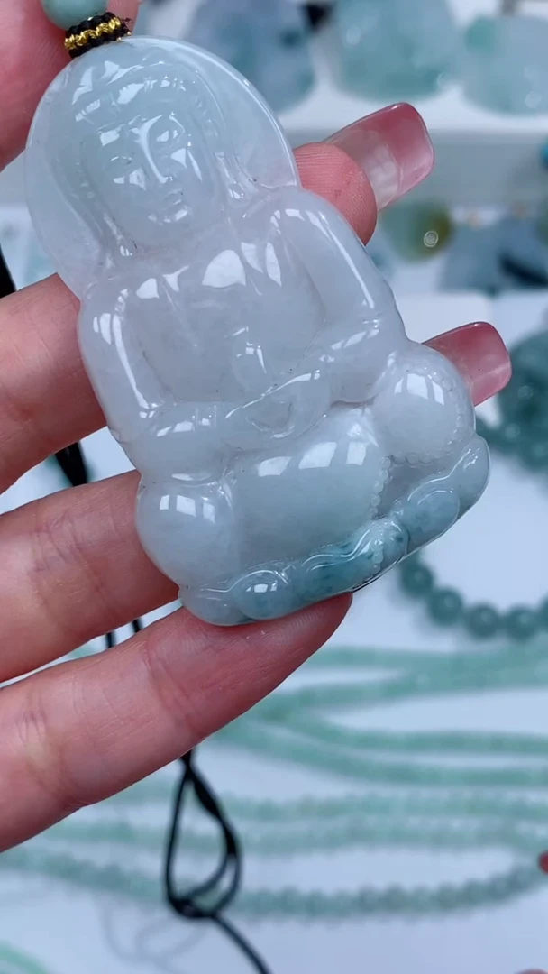 翡翠未镶嵌颈饰吊坠