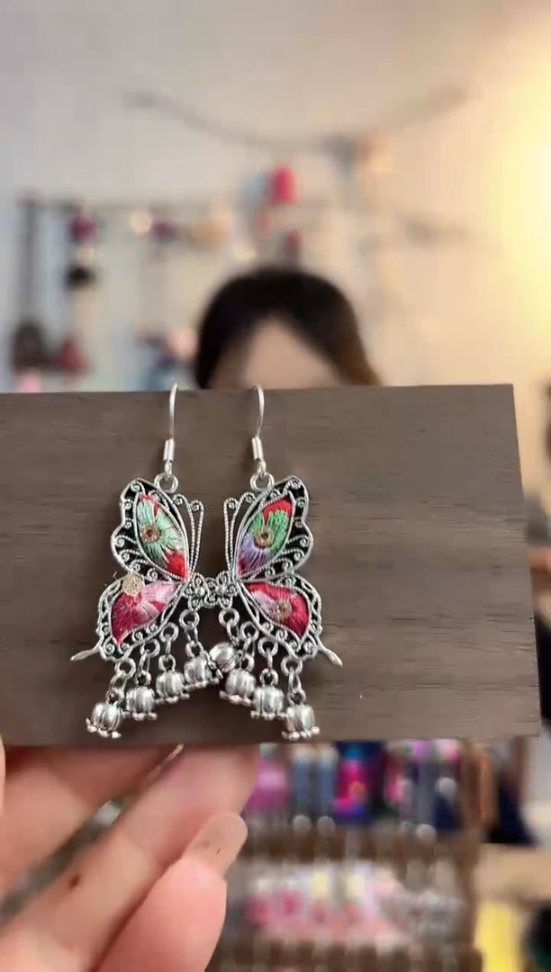 织绣彩云南阁非遗老绣饰品515