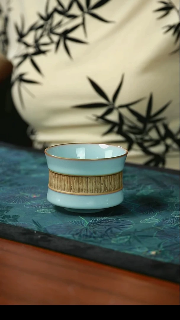 跳刀束腰杯 一级品 支钉开片