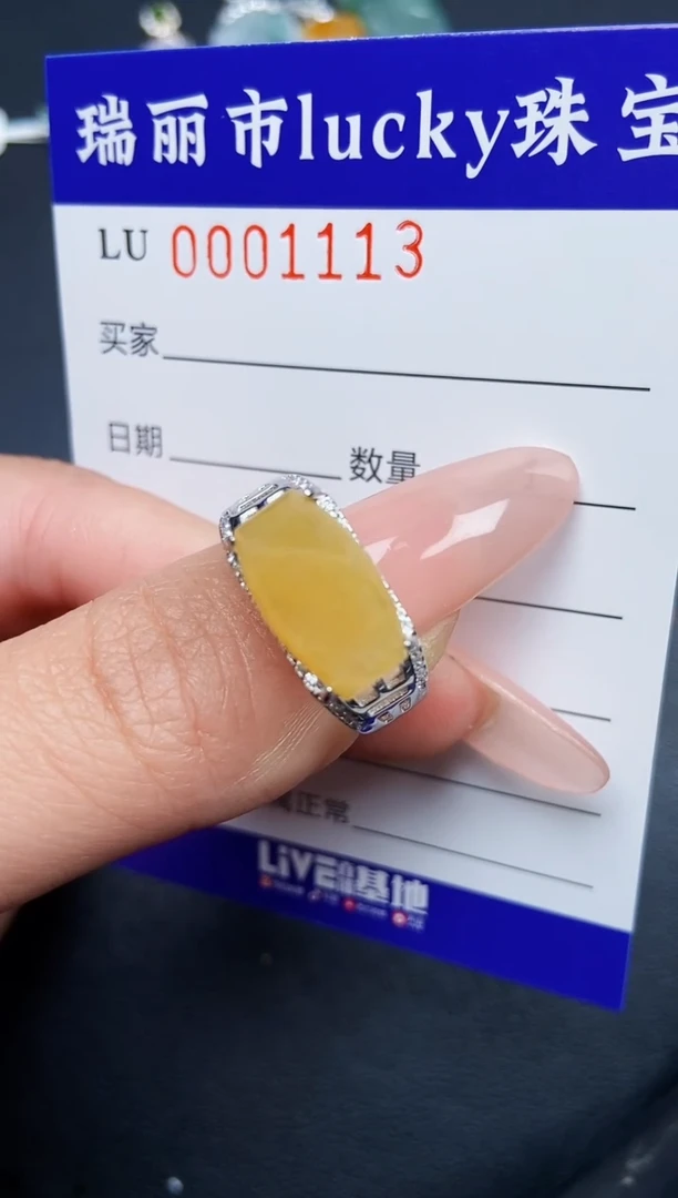 【闪购商品】翡翠颈饰银S925镶嵌1113
