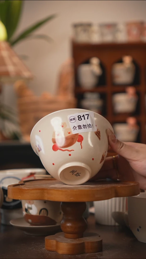 可爱川谷原创陶瓷7.3直播福利微瑕817