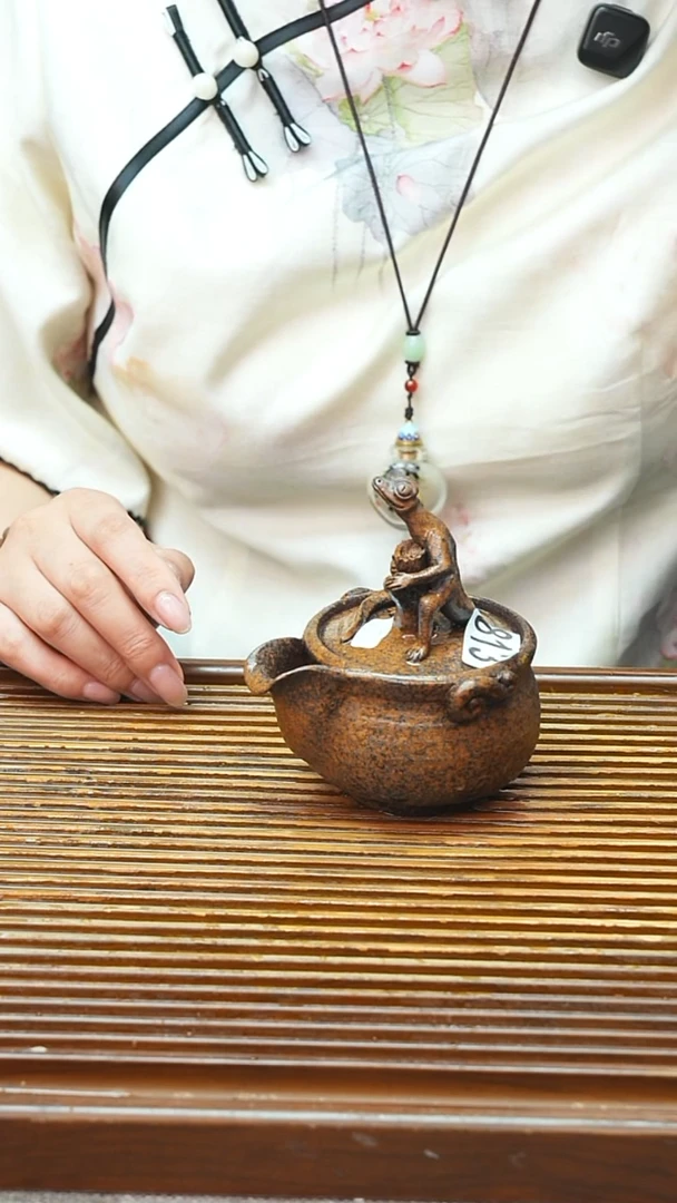 粗陶手工手做茶具