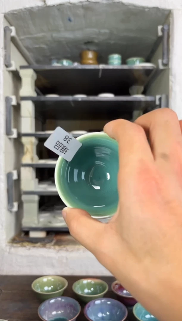 【闪购商品】摆件钧瓷窑变精品茶器